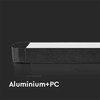 V-tac 22W LED šviestuvas į magnetinius bėgelius ULTRA THIN, juodas, 3000K