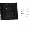V-tac 7W LED sieninis šviestuvas, juodas, 3000K, IP65