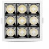 36W įleidžiamas šviestuvas, 4000K, baltas, SAMSUNG LED CHIP