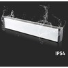 V-tac 100W LED linijinis sandėlio šviestuvas, juodas, 6500K