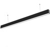 Pakabinamas šviestuvas V-tac 40W LED pakabinamas linijinis šviestuvas, juodas, 6400K