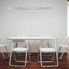 V-tac 40W LED linijinis pakabinamas šviestuvas, sidabro sp., 6400K