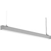 V-tac 40W LED linijinis pakabinamas šviestuvas, sidabro sp., 4000K, SAMSUNG LED chip, dimeriuojamas