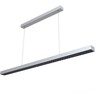 Pakabinamas šviestuvas 60W LED pakabinamas linijinis šviestuvas V-TAC, sidabrinis, dimeriuojamas, 4000K (natūraliai balta), SAMSUNG LED chip
