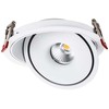V-tac 28W LED įleidžiamas šviestuvas, baltas, 3000-6400K
