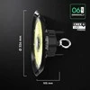 V-tac 200W LED UFO sandėlio šviestuvas, juodas, 6500K, CREE LED chip