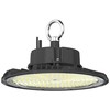 200W LED UFO sandėlio šviestuvas, juodas, 4000K