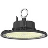 100W LED UFO sandėlio šviestuvas, juodas, 4000K
