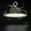 100W LED UFO sandėlio šviestuvas, juodas, 6500K