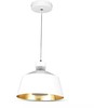 7W pakabinamas LED šviestuvas V-TAC, Ø250, baltas, metalas / akrilas, 3000K (šiltai balta)