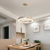 V-tac 32W LED pakabinamas šviestuvas, baltos/rudos sp., 3000K
