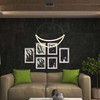V-tac 16W LED pakabinamas šviestuvas, juodas, 4000K