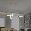 V-tac 16W LED pakabinamas šviestuvas, juodu korpusu, 3000K