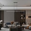 V-tac 19W LED pakabinamas šviestuvas, juodas, 3000K