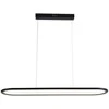 V-tac 24W LED pakabinamas šviestuvas, juodas, 3000K