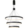 V-tac 50W LED pakabinamas šviestuvas, juodas, 3000K, dimeriuojamas