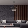 V-tac 50W LED pakabinamas šviestuvas, juodas, 3000K, dimeriuojamas