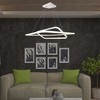 V-tac 48W LED pakabinamas šviestuvas, baltas, 3000K, dimeriuojamas
