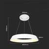 V-tac 48W LED pakabinamas šviestuvas, baltas, 4000K, dimeriuojamas