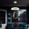 V-tac 48W LED pakabinamas šviestuvas, baltas, 3000K, dimeriuojamas