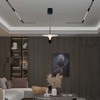 V-tac 9W LED pakabinamas šviestuvas, juodos/baltos sp., 3000K