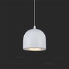 V-tac 8,5W LED pakabinamas šviestuvas, šviesiai pilkas, 3000K