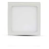 Bikuvalt 12W LED paviršinė panelė V-TAC, PREMIUM, kvadratinė, (6000K) šaltai balta