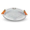 15W LED įmontuojama panelė V-TAC Trimless, apvali (3000K) šiltai balta