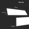 V-tac 29W LED panelė, 1195x295mm, balta, 6400K, su maitinimo šaltiniu