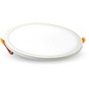 29W LED įmontuojama panelė V-TAC Trimless, apvali (4000K) dienos šviesa