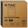 40W LED panelė, 60x60cm, balta, 4000K