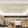 48W LED panelė - šviečiantis rėmelis, 60x60cm, baltas, 3000/4000/6500K