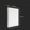 V-tac 12W LED paviršinė panelė, kvadratinė, balta, 4000K