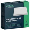 V-tac 24W LED paviršinė panelė, kvadratinė, balta, 4000K