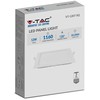 V-tac 12W LED įleidžiama panelė, balta, 2700K, su maitinimo šaltiniu