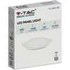 V-tac 18W LED įmontuojama panelė, balta, 2700K, su maitinimo šaltiniu