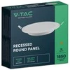 V-tac 18W LED įleidžiama panelė, balta, 3000K