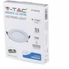 12W LED įmontuojamas šviestuvas SAMSUNG LED chip, premium V-TAC, apvalus, 4000K (natūraliai balta)