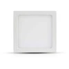 18W LED įmontuojama panelė PREMIUM, SAMSUNG LED chip, kvadratinė, 6400K