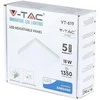 18W LED keičiamo montavimo skersmens panelė V-TAC, kvadratinė, 6400K (šaltai balta), SAMSUNG LED chip
