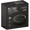 V-tac LED juostos dimeris, juodas, liečiamu ekranu