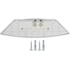 Lubinis šviestuvas V-tac 10W LED paviršinis sieninis šviestuvas, baltas, 4000K, su judesio davikliu, IP54