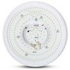 Lubinis šviestuvas V-tac 24W LED paviršinis šviestuvas, baltas, suderinamas su AMAZON ALEXA ir GOOGLE HOME, 2700-6500K/RGB
