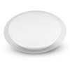 Lubinis šviestuvas V-tac 24W LED paviršinis šviestuvas, baltas, suderinamas su AMAZON ALEXA ir GOOGLE HOME, 2700-6500K/RGB