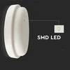 Sieninis šviestuvas V-tac 12W LED paviršinis šviestuvas, baltas, 4000K, IP54