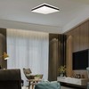 Lubinis šviestuvas 18W LED paviršinis šviestuvas, juodas, 4000K