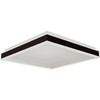 Lubinis šviestuvas 18W LED paviršinis šviestuvas, juodas, 4000K
