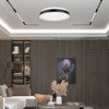 Lubinis šviestuvas 18W LED paviršinis šviestuvas, juodas, 4000K