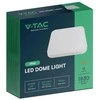 Sieninis šviestuvas V-tac 18W LED paviršinis šviestuvas, kvadratinis, baltas, 3000K, IP44