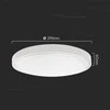 Sieninis šviestuvas 24W LED paviršinis šviestuvas, baltas, 3000K, IP44